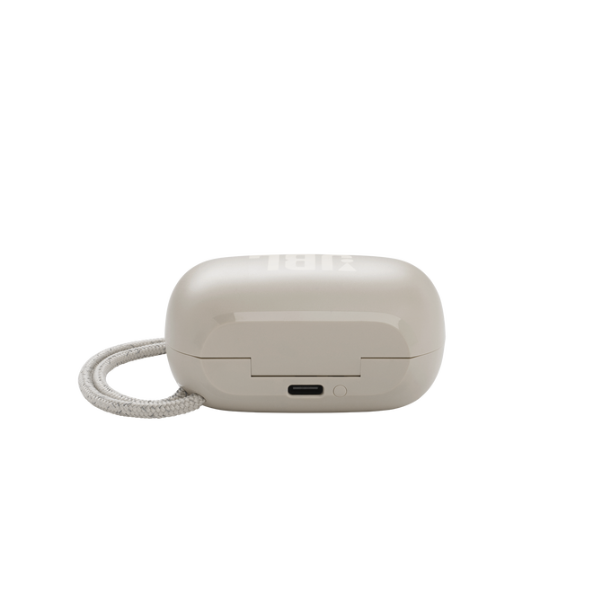 JBL Reflect Flow Pro - White - Waterproof true wireless Noise Cancelling active sport earbuds - Detailshot 4 image number null
